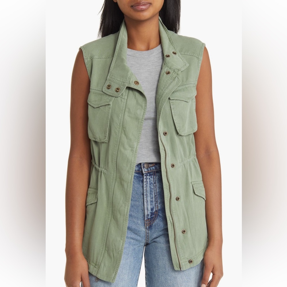 Caslon Utility Vest Size S